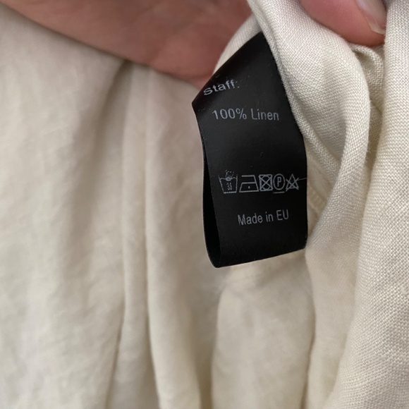 Visible Art Linen Wrap Maxi Dress - Picture 11 of 12